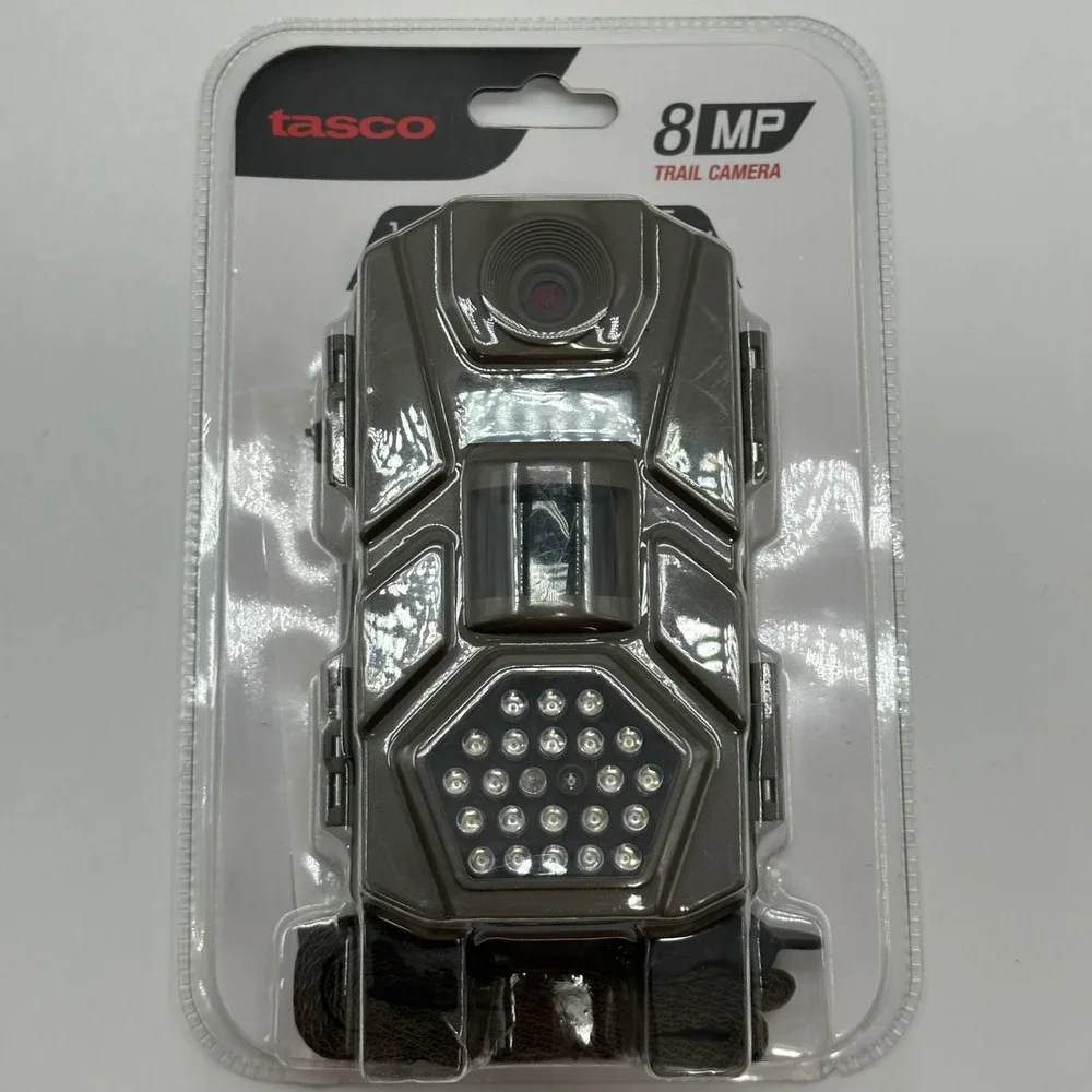 Tasco 8MP Trail Camera 720p Video 1s Trigger Speed Brown Model 119271CW NEW